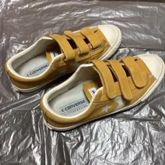 CONVERSE ベルト付きスニーカー イエロー