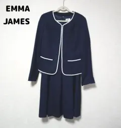 EMMA JAMES　フォーマルスーツ　ノーカラージャケット　ワンピース