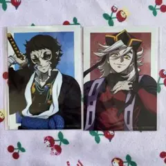 鬼滅の刃　アニプレックスオンラインくじ　童磨　獪岳　2枚セット