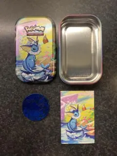 ポケモン Prismatic Evolutions ミニ缶 シャワーズ