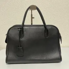 A4可能★INGEBORG　リザード型押レザー　ボリード　トートバッグ　ブラック A4可能☆INGEBORG リザード型押レザー ボリード トートバッグ ブラック
