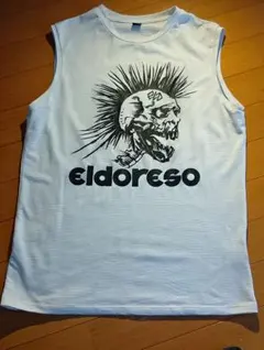 eldoreso スカルデザイン タンクトップ M