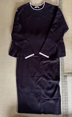 ニットスカート セットアップ