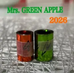 Mrs. GREEN APPLE 2026 銀テープオレンジ 緑 2本セットのサムネイル