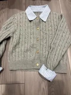 SHEIN グレー ケーブルニット セーター