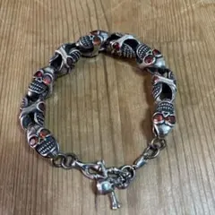 ラルク HYDE666デザイン 腕時計 シルバーアクセサリー風