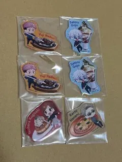 呪術廻戦　ココス　オリジナルアクリルステッカー　虎杖　釘崎　五条　ナナミン