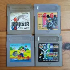 べ*い様 値下げ【バラ売り不可】ゲームボーイソフト　4本セット