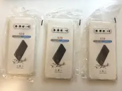 Galaxy S10 ソフトケース3個セット