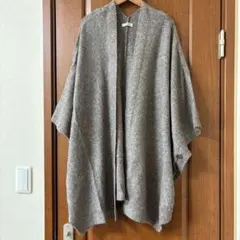 studio CLIP グレージュ　カーディガンボレロ