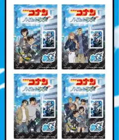 名探偵コナン オリジナル スマホステッカー 4種