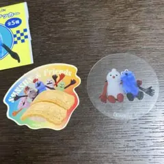 パペットスンスン スシロー ピック& ステッカー￼