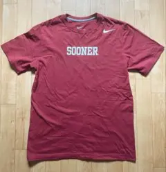 古着 NIKE SOONER FOOTBALL Tシャツ M NFL アメフト