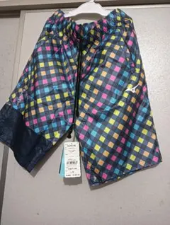 MIZUNO ミズノ ハーフパンツ 撥水加工 チェック柄 M　未使用　速乾