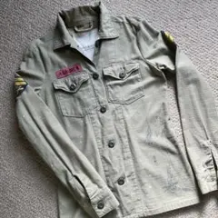 R.Lauren オリーブグリーン ミリタリージャケット　　　xxs