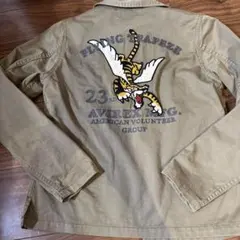 AVIREX アヴィレックス フライングタイガー ミリタリーシャツジャケットS