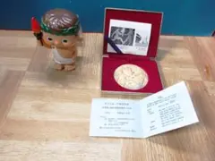 1964年オリンピック東京大会 記念メダル 富士銀行貯金箱 セット