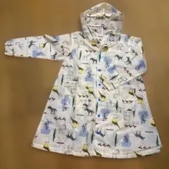 【入園・入学準備】レインコート ポンチョ ランドセル対応 アニマル柄 Lサイズ