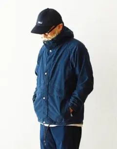 美品✨TNFパープルレーベル インディゴマウンテンウインドパーカーNP2105N THE NORTH FACE PURPLE LABEL (ザ ノースフェイス パープル