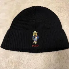 Polo Ralph Lauren ブラックニット帽