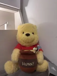 くまのプーさん ぬいぐるみ ハニーポット付き