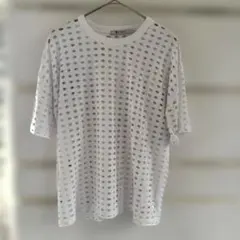 アレキサンダーワン　 Tシャツ 白 パンチング メッシュ 半袖 オーバーサイズのサムネイル