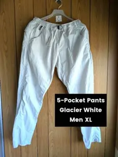 【Men】5-Pocket Pants ホワイト