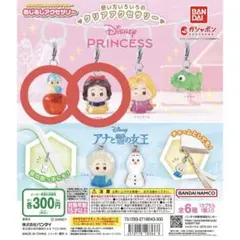 ディズニープリンセス めじるしアクセサリー 小鳥とりんご、白雪姫