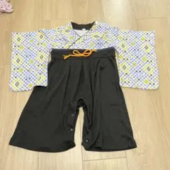男の子　袴　ロンパース　90センチ　こどもの日
