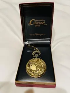 【激レア】東京ディズニーシー 2003年 新年イベント記念品 懐中時計