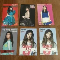 E-girls Flower 鷲尾伶菜 坂東希 Happiness川本璃 トレカ