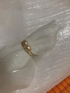 特別セール　アクセサリー　リング　指輪天然　淡水真珠　バロック本真珠　パール