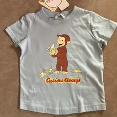 新品　タグ付き　おさるのジョージ　Tシャツ　半袖　90㎝　ベビー