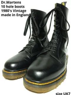 ホワイト社製！ヴィンテージ！英国製！ドクターマーチン10ホールブーツ