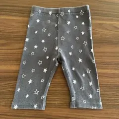 petit main 七分丈 星柄パンツ 80㎝