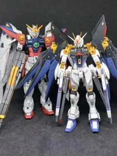 ロボット魂 ウイングガンダムゼロ、ストライクフリーダムガンダム. ジャンク
