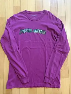 [未使用]Fucking Awesome パープル ロングスリーブ Tシャツ Mのサムネイル