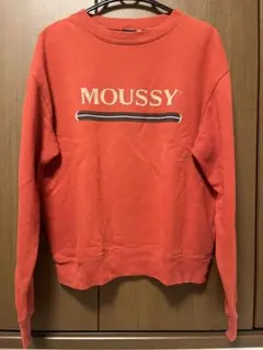 古着moussy トレーナー オレンジのサムネイル