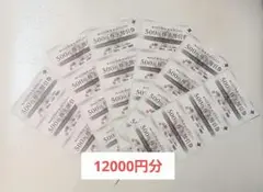 ヴィア・ホールディングス　株主割引券　12000円分（500円×24枚）②のサムネイル