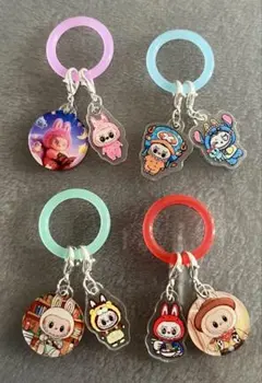 ラブブ LABUBU 目印チャームセット