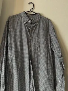 美品ユニクロチェックシャツL