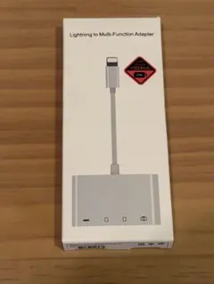 ライトニング マルチアダプタ カードリーダー SD USB TF