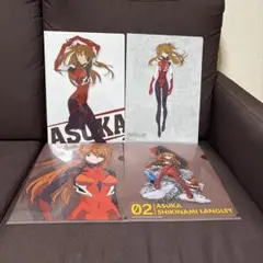 エヴァンゲリオン アスカ クリアファイルセット