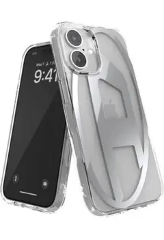 DIESEL iPhone16ケース Dロゴ クリアケース（ディーゼル