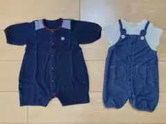 ベビーロンパース　2着セット　プティマイン　セレク　50cm　60cm　70cmのサムネイル