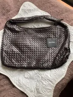 ⭐︎新品タグ付き⭐︎　ダークブラウン イントレチャートショルダーバッグ