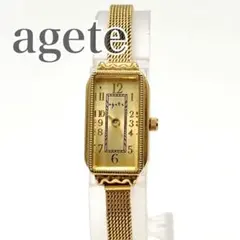 美品!! agete 限定 腕時計 ゴールドのサムネイル