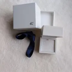 4℃ ケース　外箱　リボン