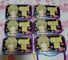 あんスタ　羽風薫６点セット　スクエア型推し缶バッジ
