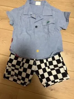 breeze シャツ　ショートパンツ　セット売り80㎝